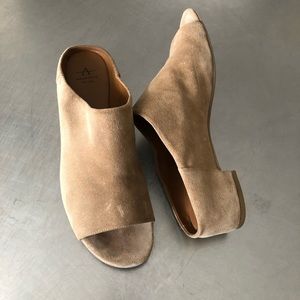 Aquatalia Adriana Suede Mule Sandal